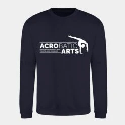 Acrobatic Arts Crew Neck Sweatshirt -Cheap Fit Dance Wear Store aajh030 nfn front