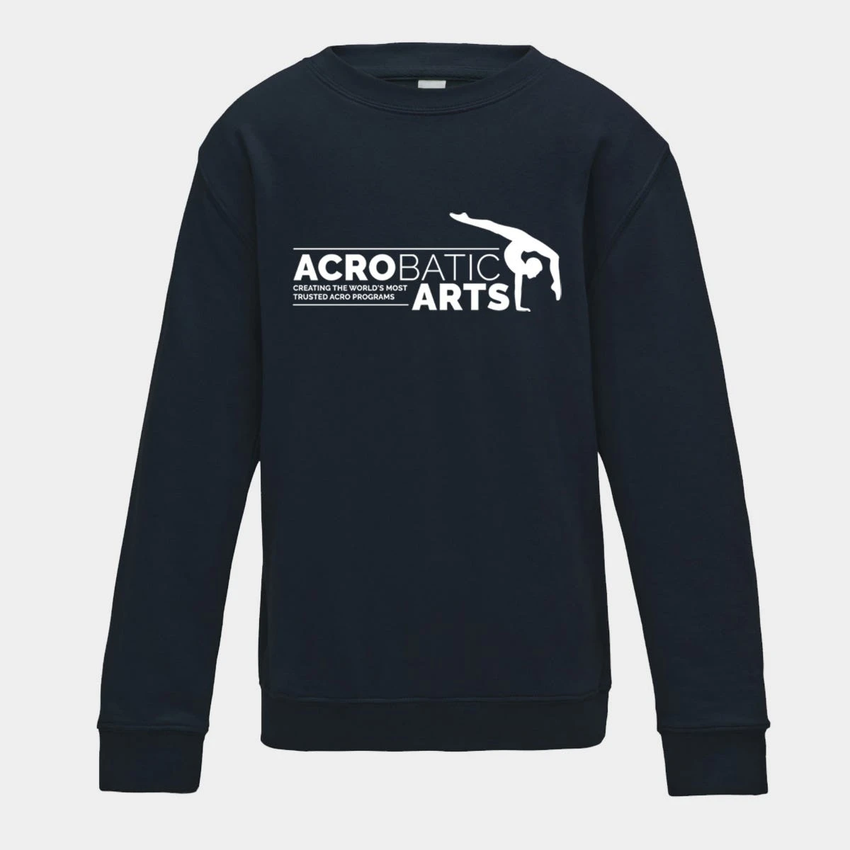 Acrobatic Arts Kids Crew Neck Sweatshirt 1 Acrobatic Arts Kids Crew Neck Sweatshirt