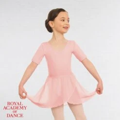 Little Ballerina RAD Approved Wrapover Pre-Primary & Primary In Dance Skirt -Cheap Fit Dance Wear Store ad03 pink 21 1
