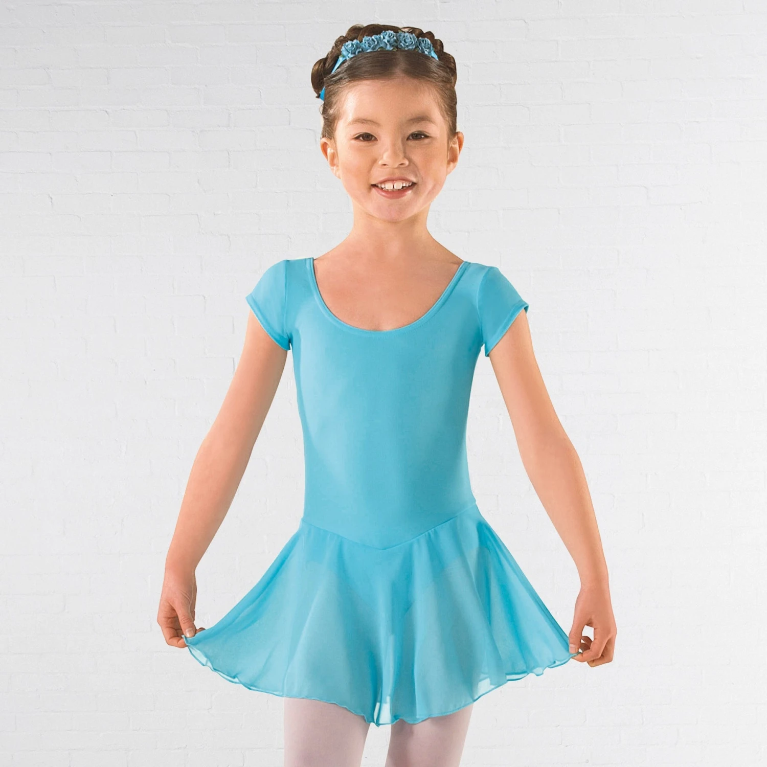 ISTD Ballet Pre Primary, Primary -Grade 1 Voile Skirted Cap Sleeve Leotard 2 ISTD Ballet Pre Primary, Primary -Grade 1 Voile Skirted Cap Sleeve Leotard - Image 2