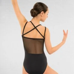 Basilica Lanthe Leotard -Cheap Fit Dance Wear Store baw0221 ianthie blk bck