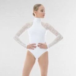 Basilica Oriana Leotard -Cheap Fit Dance Wear Store baw0229 oriana wht frt 1