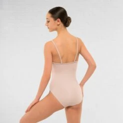 Basilica Zhenga Leotard -Cheap Fit Dance Wear Store baw0276 zhenga dusty pink bck