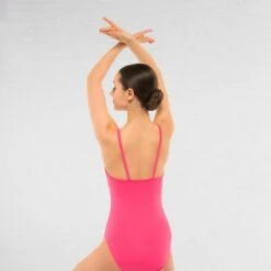 Basilica Zhenga Leotard -Cheap Fit Dance Wear Store baw0276 zhenga fuchsia bck