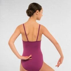 Basilica Zhenga Leotard -Cheap Fit Dance Wear Store baw0276 zhenga purple bck