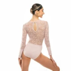 Basilica Loretta Leotard -Cheap Fit Dance Wear Store baw0314 loretta pnk bck