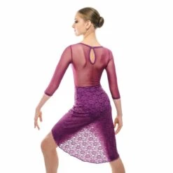 Basilica Sandra Dress -Cheap Fit Dance Wear Store baw0320 sandra pur blk