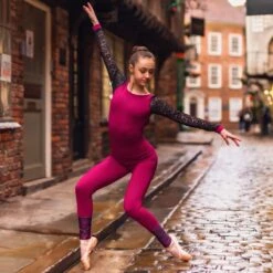 Basilica Lavinia Leotard -Cheap Fit Dance Wear Store baw0348 baw0343 magenta