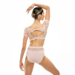 Basilica Debi Shorts -Cheap Fit Dance Wear Store baw0605 cerry baw0811 debi pnk bck 1