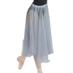 Basilica Paccia Long Skirt -Cheap Fit Dance Wear Store baw0714 paccia grey frt
