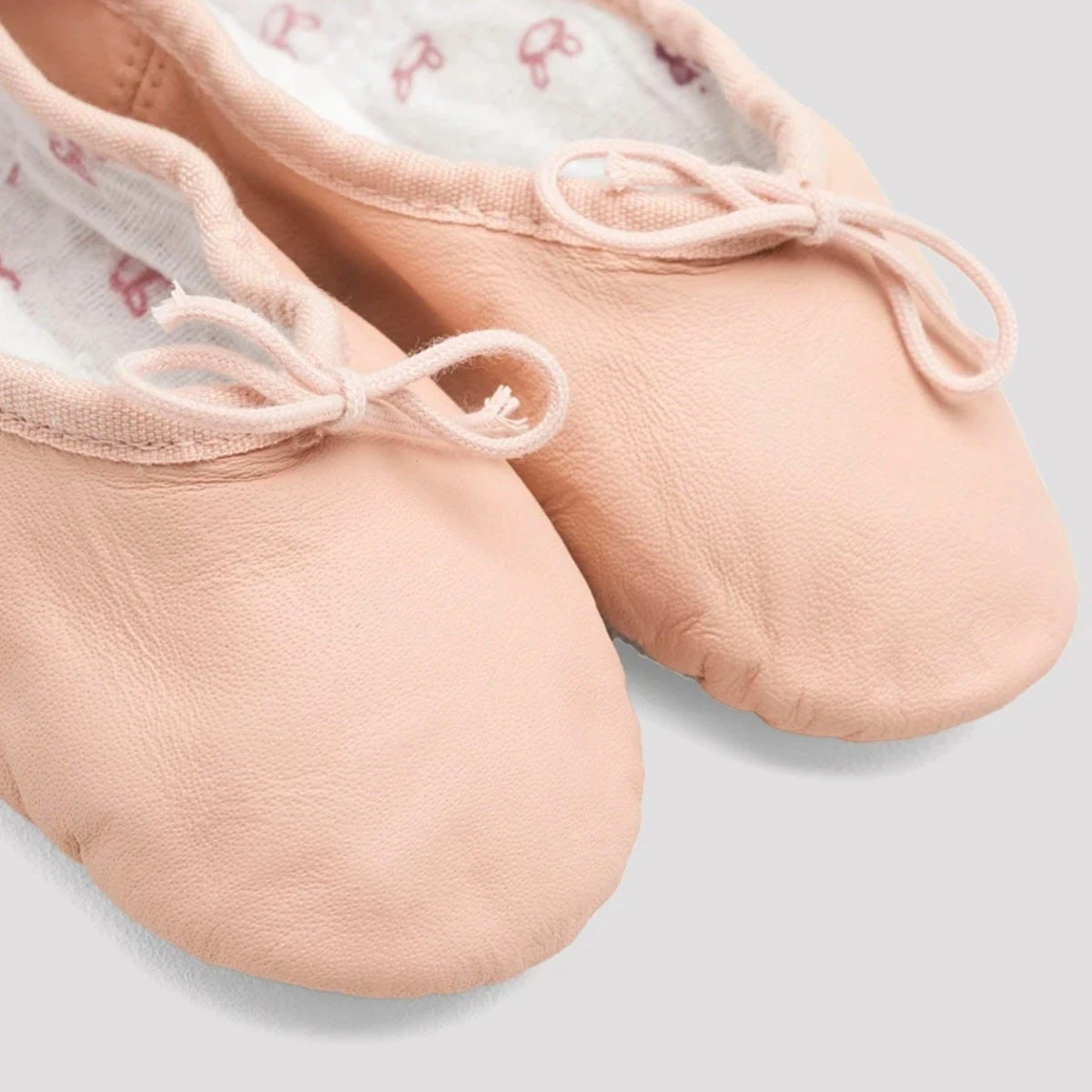 Bloch Bunnyhop Leather Ballet Shoe Pink 4 Bloch Bunnyhop Leather Ballet Shoe Pink - Image 4