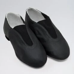Bloch Pure Jazz Pull On Split Sole Shoes -Cheap Fit Dance Wear Store bl461b black 7