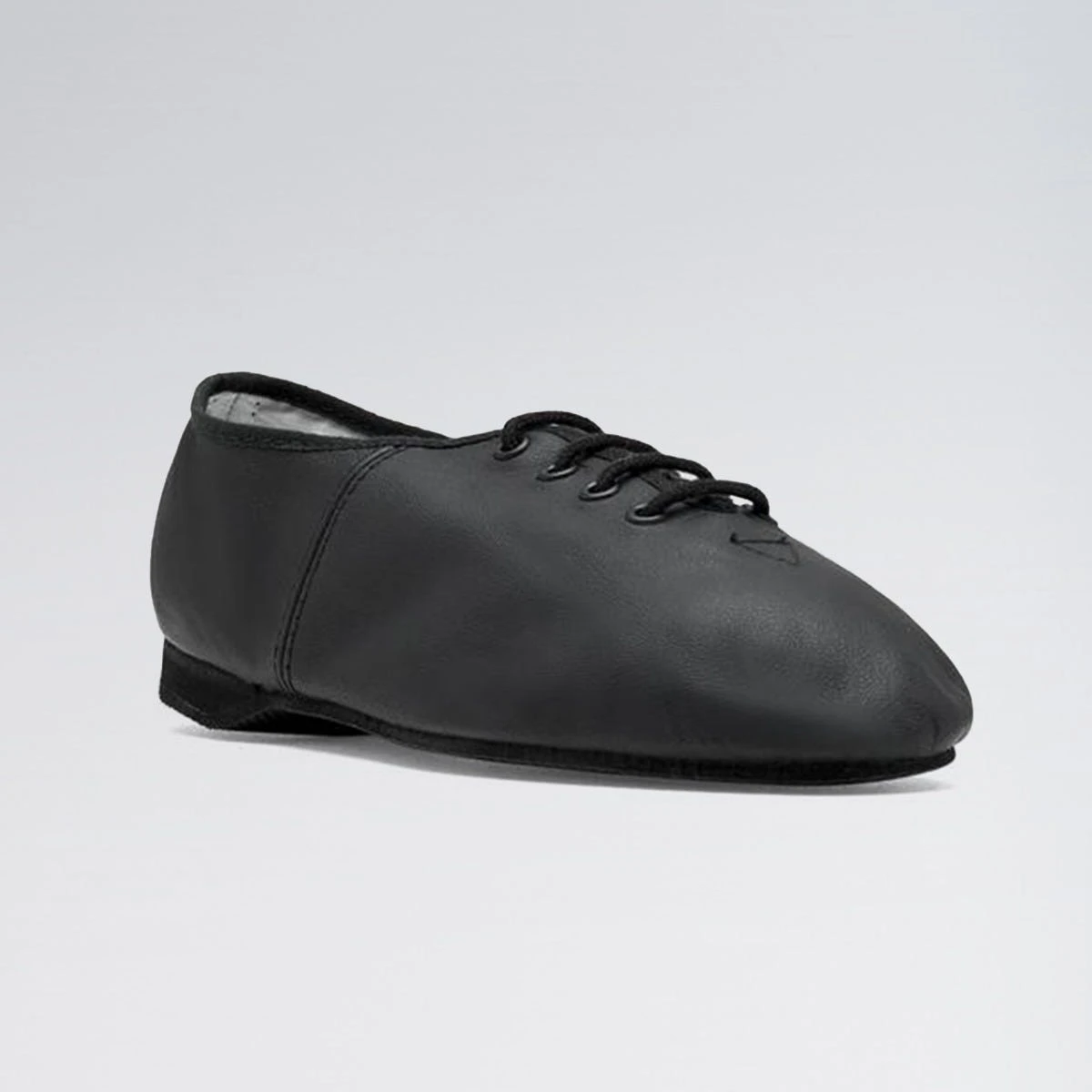 Bloch Essential Full Sole Leather Lace Up Jazz Shoe Black 1 Bloch Essential Full Sole Leather Lace Up Jazz Shoe Black
