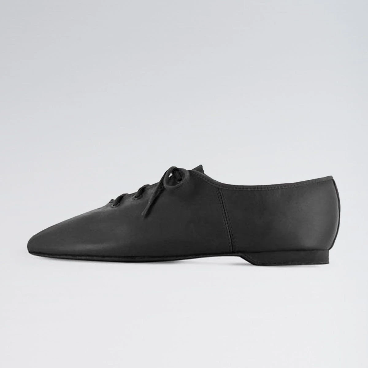 Bloch Essential Full Sole Leather Lace Up Jazz Shoe Black 3 Bloch Essential Full Sole Leather Lace Up Jazz Shoe Black - Image 3