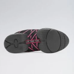 Bloch Criss Cross Mesh Sneakers -Cheap Fit Dance Wear Store bl524 black pink 6