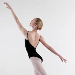 Bloch Royal Pinch Front & Back Leotard -Cheap Fit Dance Wear Store black bll5417 blk back 5
