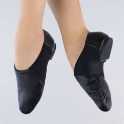 1st Position Split Sole Stretch Jazz Shoe
