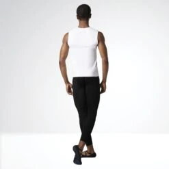 Bloch Mens/Boys Fitted Muscle Top -Cheap Fit Dance Wear Store blmt011 wht b