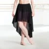 Bloch Daria Georgette Hi Low Skirt With Shorts