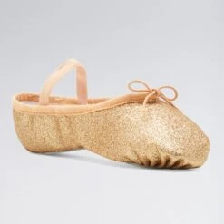 Bloch Glitterdust Full Sole Ballet Shoe -Cheap Fit Dance Wear Store bls0225 gold 3