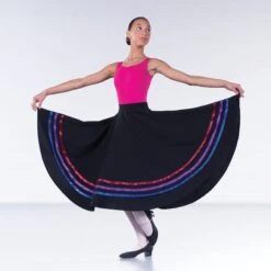 RAD Style 1st Position Character Skirt -Cheap Fit Dance Wear Store brights rad character skirt 75 7