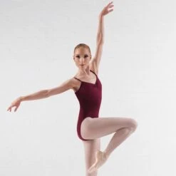 Bloch Royal Pinch Front & Back Leotard -Cheap Fit Dance Wear Store burgundy bll5417 bur 4