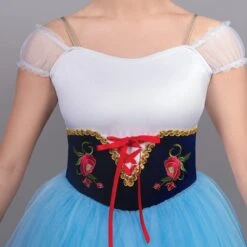 1st Position Corseted Appliqué Romantic Tutu 6 1st Position Corseted Appliqué Romantic Tutu -Cheap Fit Dance Wear Store cobd0025 48 3