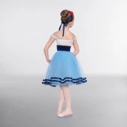 1st Position Corseted Appliqué Romantic Tutu 7 1st Position Corseted Appliqué Romantic Tutu -Cheap Fit Dance Wear Store cobd0025 7 3