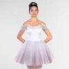 1st Position Sparkle Ombré Ballet Dress With Tulle Petal Trim