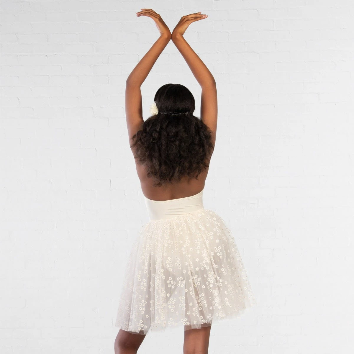 1st Position Daisy Tulle Skirt With Separate Halterneck Leotard 2 1st Position Daisy Tulle Skirt With Separate Halterneck Leotard - Image 2