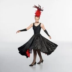 1st Position Red/White/Blue Can-Can Skirt -Cheap Fit Dance Wear Store coch0091 86 3