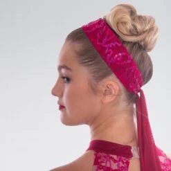 1st Position Sequin Lace Insert Culottes Jumpsuit -Cheap Fit Dance Wear Store cold0041 burg 5