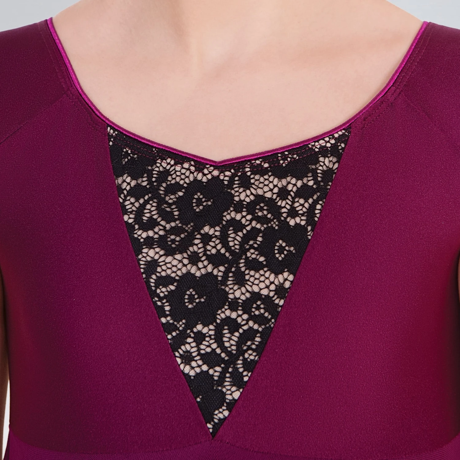 1st Position Lace Panel Lyrical Dress 4 1st Position Lace Panel Lyrical Dress - Image 4