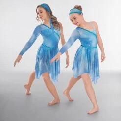 1st Position Tie Dye Sequin Asymmetric Lyrical Dress 5 1st Position Tie Dye Sequin Asymmetric Lyrical Dress -Cheap Fit Dance Wear Store cold0058 group 2