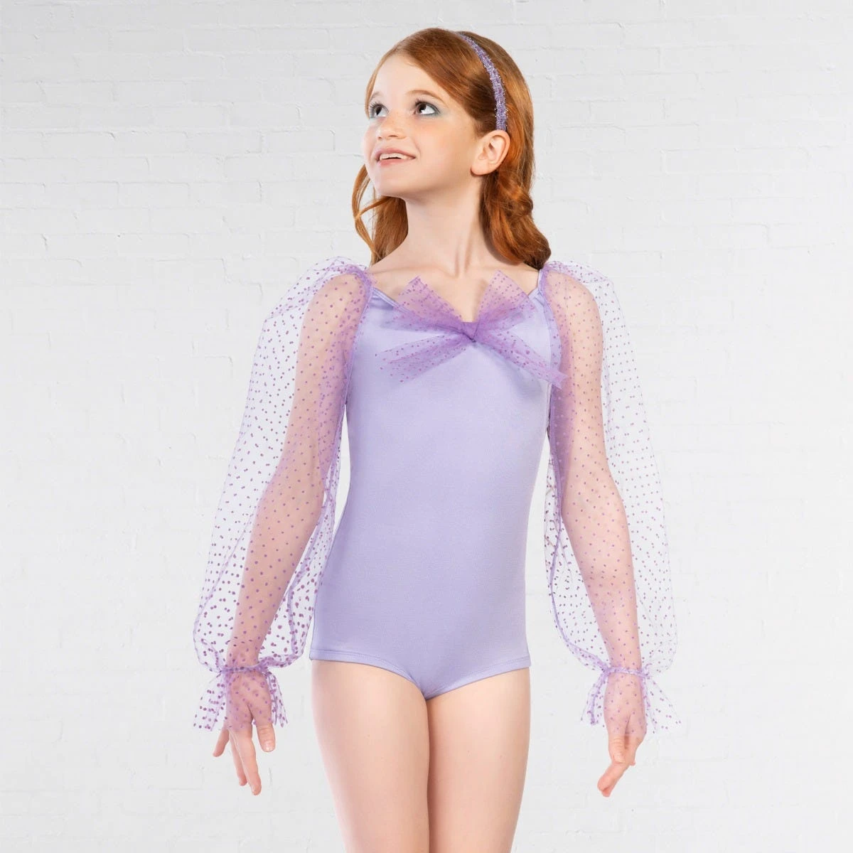 1st Position Puff Sleeved Show Leotard 3 1st Position Puff Sleeved Show Leotard - Image 3