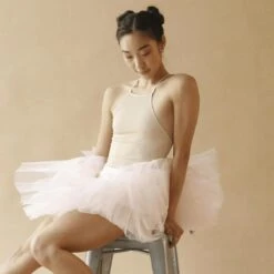 Capezio Rib Cami Leotard -Cheap Fit Dance Wear Store cz11372w nude