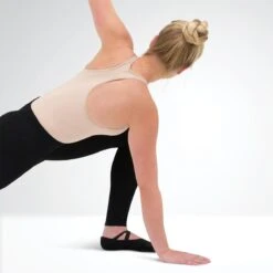 Capezio Rib Leotard -Cheap Fit Dance Wear Store cz11374w nude 2