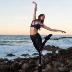 Dansez ELECTRA Dance Fitness Leggings Cloud Print -Cheap Fit Dance Wear Store dansedfl cl b