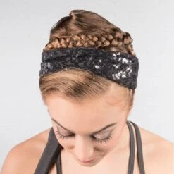 1st Position Skirted Sequin Crop Top With Shorts