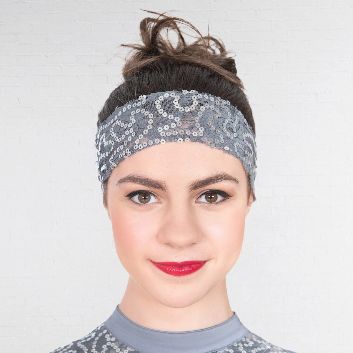 1st Position Asymmetric Sequin Lace Contemporary Catsuit 3 1st Position Asymmetric Sequin Lace Contemporary Catsuit - Image 3