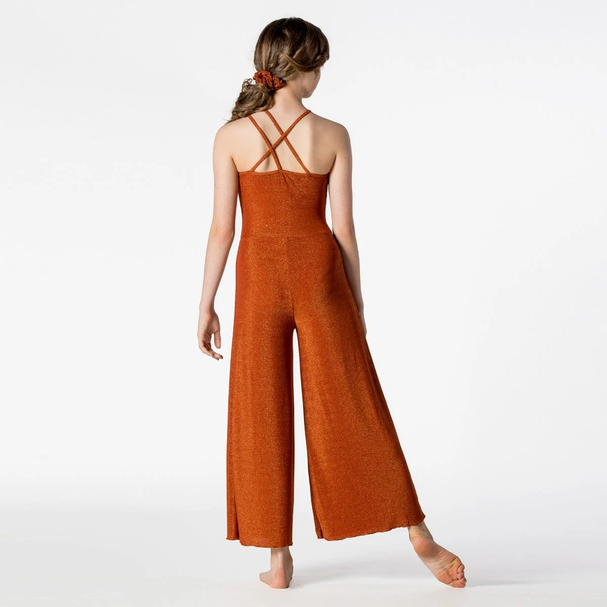 1st Position Slashed Cross Back Jumpsuit 2 1st Position Slashed Cross Back Jumpsuit - Image 2