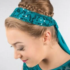 1st Position Lace Sequin Dipped Hem Lyrical Two Piece -Cheap Fit Dance Wear Store green cold0027 51 2