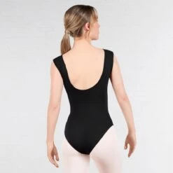 Harmony By 1st Position Ruched Front Cap Sleeved Leotard -Cheap Fit Dance Wear Store hfp002 01 1