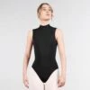 Harmony By 1st Position Polo Neck Low Back Leotard