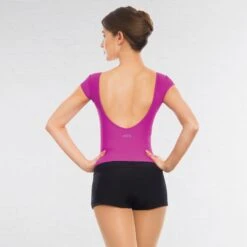 ISTD Modern Cap Sleeved Leotard -Cheap Fit Dance Wear Store istd07 istd08 back 3