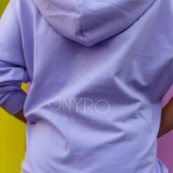 ONYRO Summer Organic Zip Hoodie -Cheap Fit Dance Wear Store on013 lilac 3