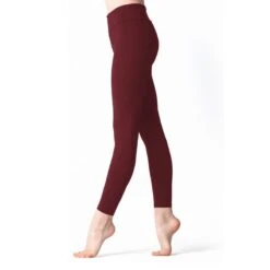 ONYRO Tactel Leggings -Cheap Fit Dance Wear Store on04 burgundy 1