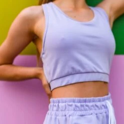 ONYRO Pastel Longline Scoop Neck Sports Bra 12 ONYRO Pastel Longline Scoop Neck Sports Bra -Cheap Fit Dance Wear Store on10 1