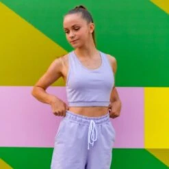 ONYRO Pastel Longline Scoop Neck Sports Bra 13 ONYRO Pastel Longline Scoop Neck Sports Bra -Cheap Fit Dance Wear Store on10 5