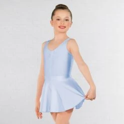1st Position Circular Skirt -Cheap Fit Dance Wear Store pale blue 860 pblu 13